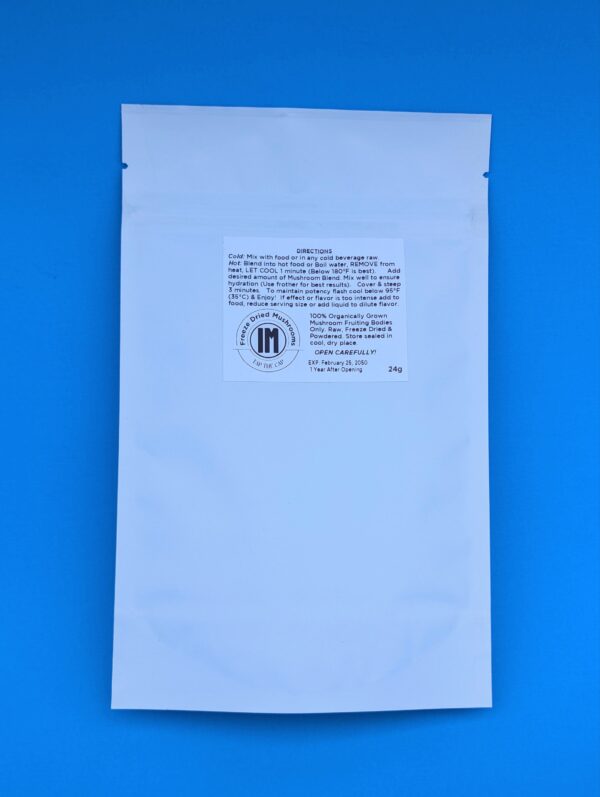 MIND & BODY - <br>Lion's Mane Mushroom &<br> Cordyceps Militaris Powder Blend.<br/> - Image 2